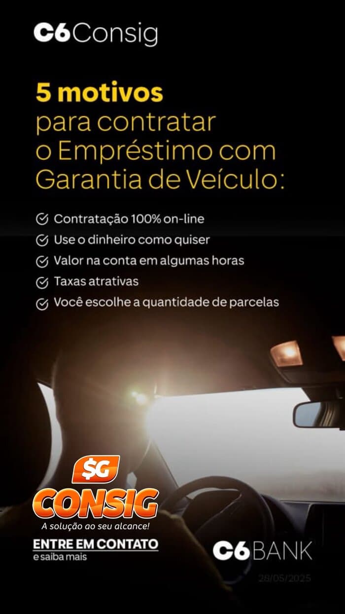 Cliente satisfeito ao volante do seu carro